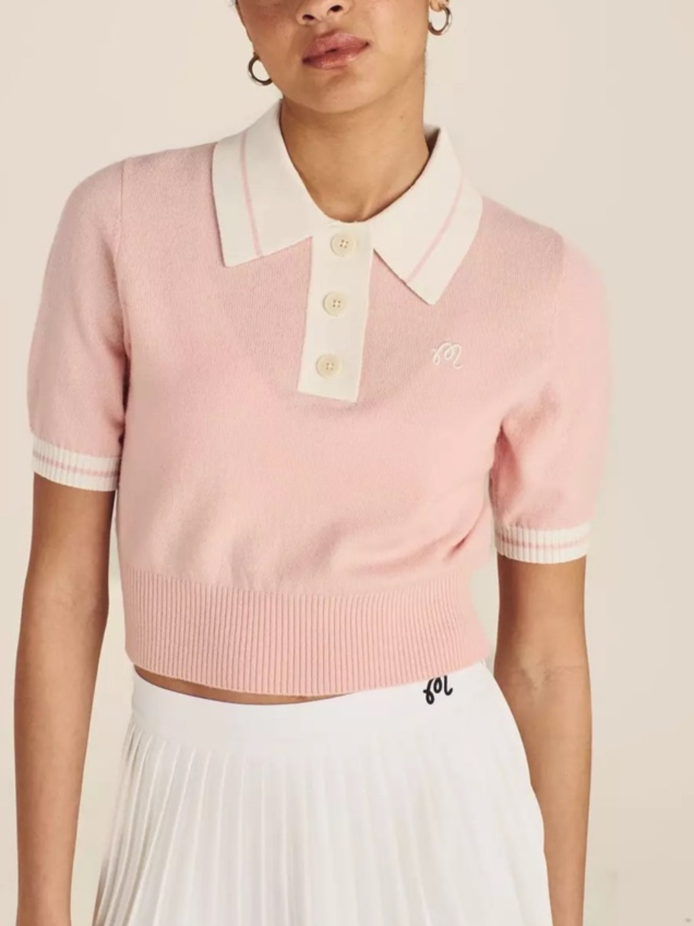 Malbon Women's Mikayla Knit Polo